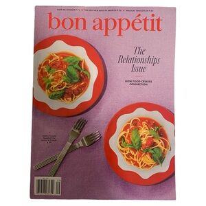 Bon Appetit Magazine September 2024 Relationship Issue Smoky Tomato Spaghetti